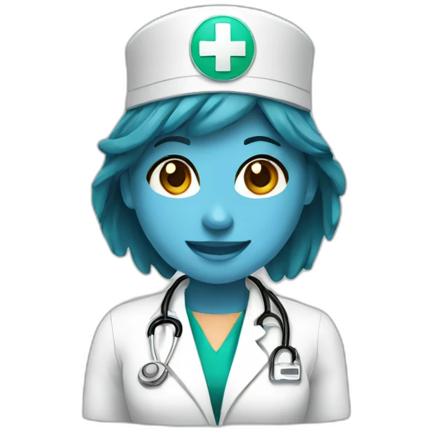 medical nurse emoji