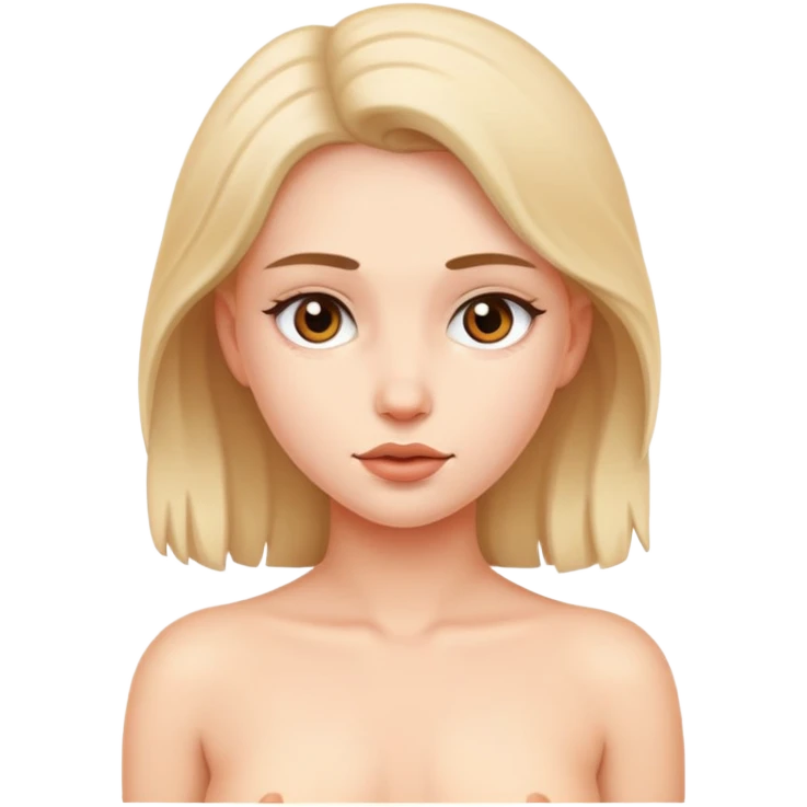 Nude girl emoji