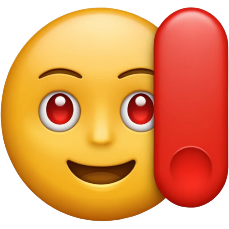 crie um amoji de alerta de spoiler emoji