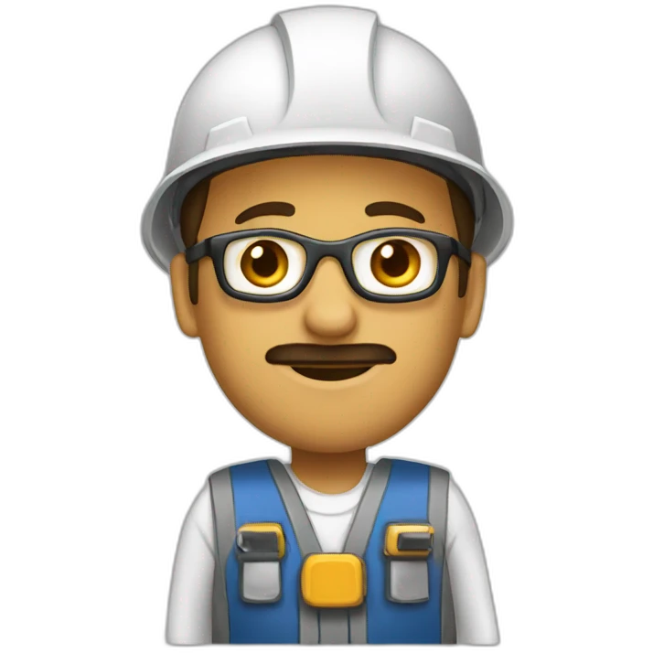 engineer painting emoji