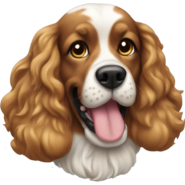 dog cocker emoji