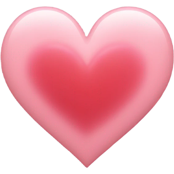 Pretty love heart emoji