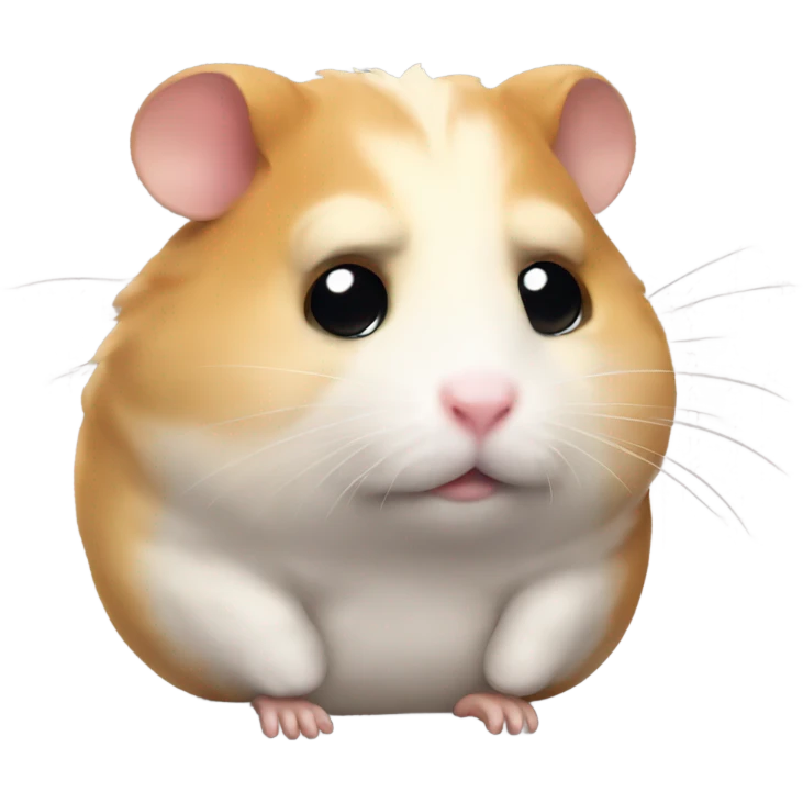 sad hamster  emoji