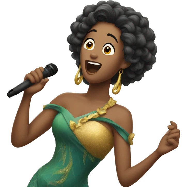 sereia cantando emoji