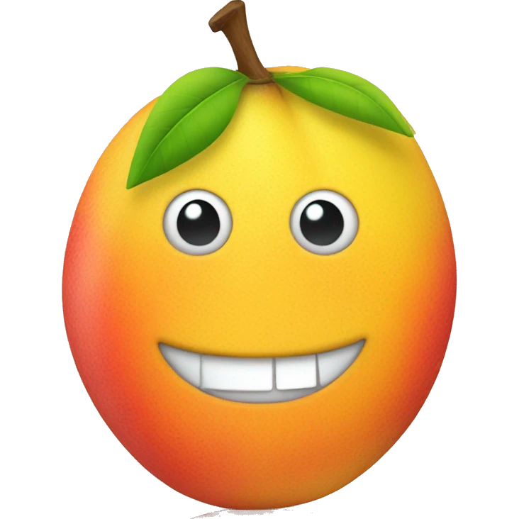 3D Mango  emoji