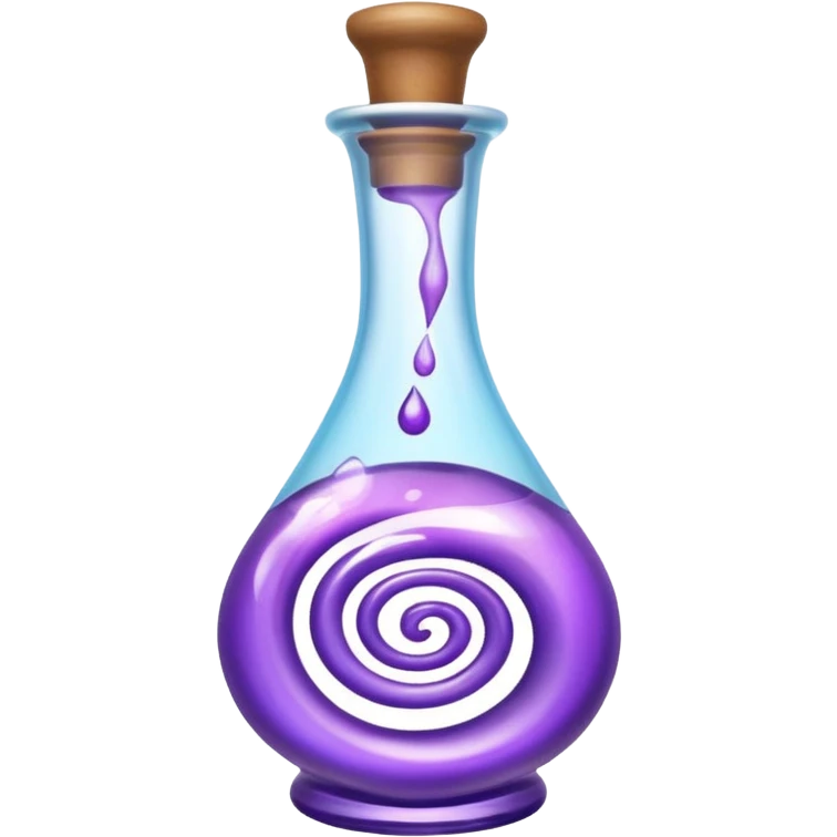 Purple love elixir emoji