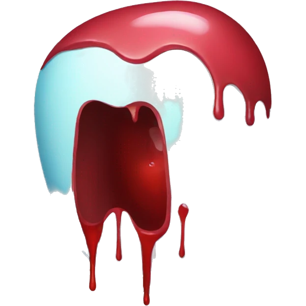 Bleeding from leg injury emoji