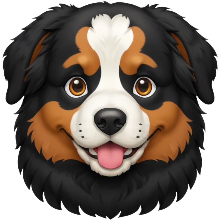 Bernese mountain dog emoji