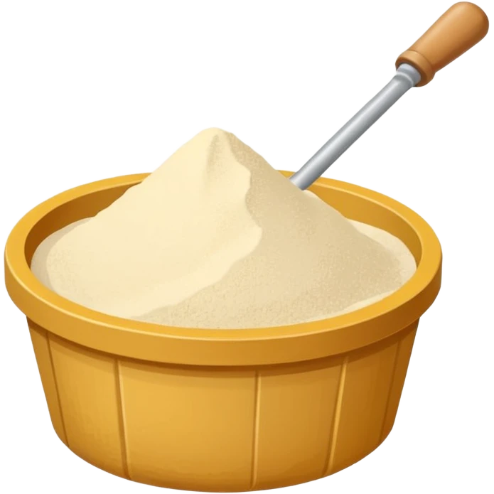 bote blanco de colágeno en polvo de vainilla emoji