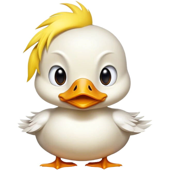 Little angry duck  emoji