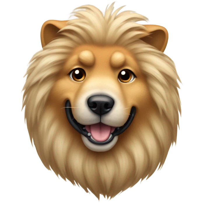 Chow chow emoji