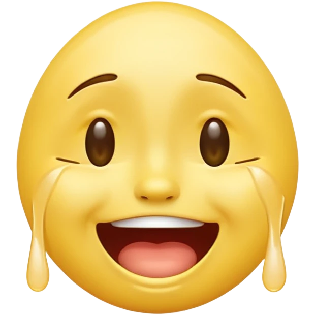 A nude crying laughing emoji emoji