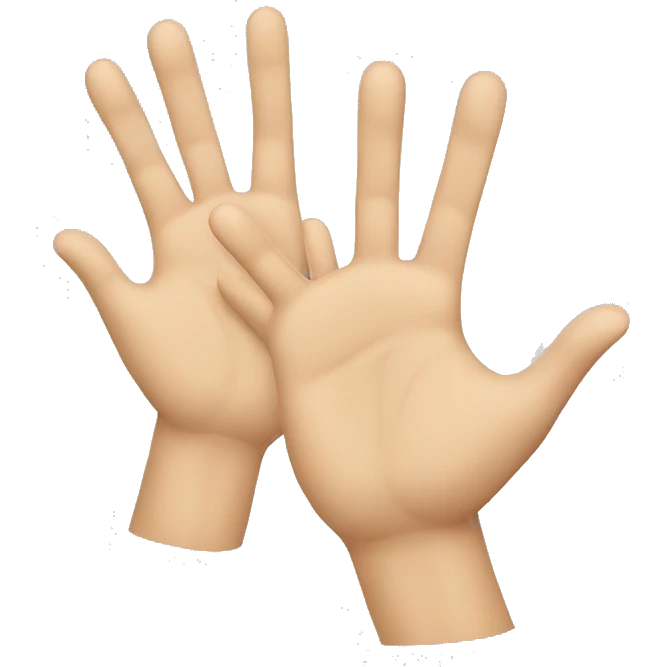 high-five hands emoji
