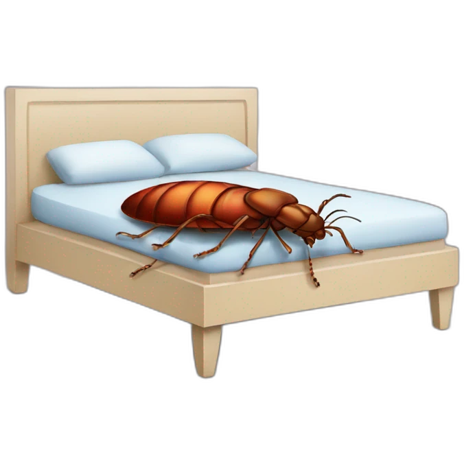 Bed bug emoji