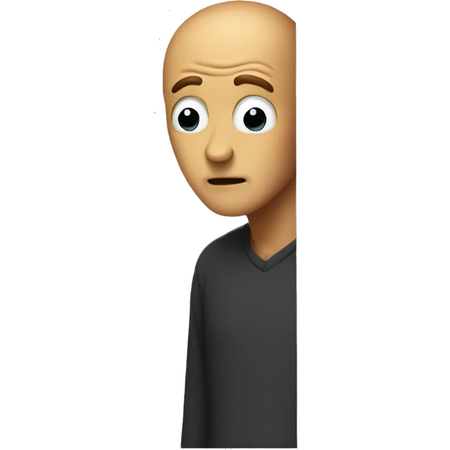 creepy guy in the corner emoji
