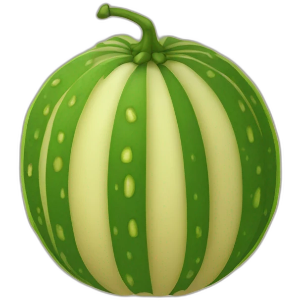 canteloupe emoji