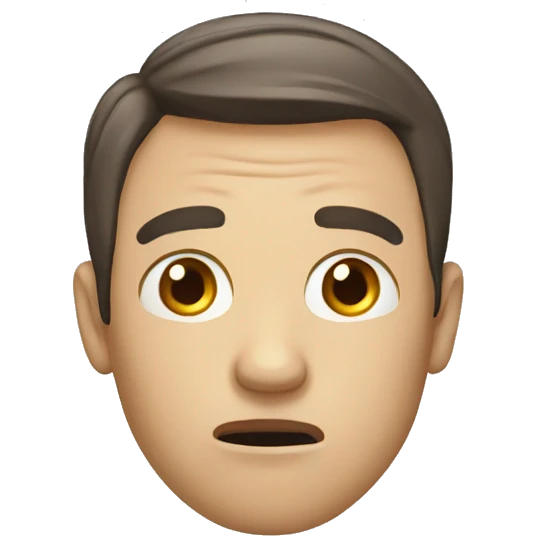 anxiety man emoji