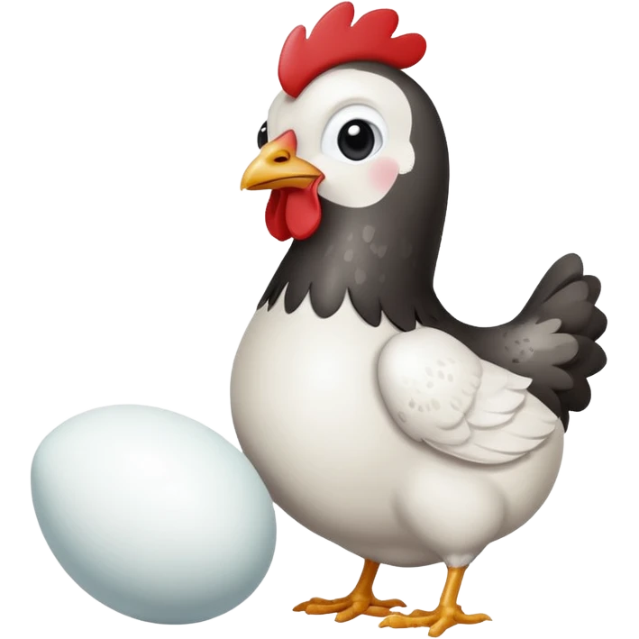 chicken and egg emoji