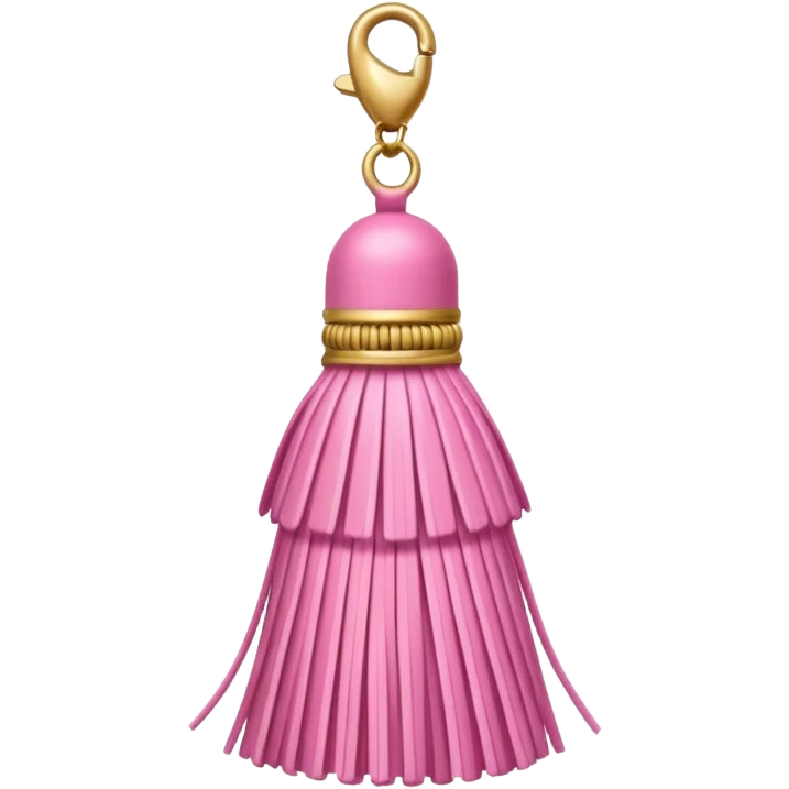 pink ade tassel pendant emoji