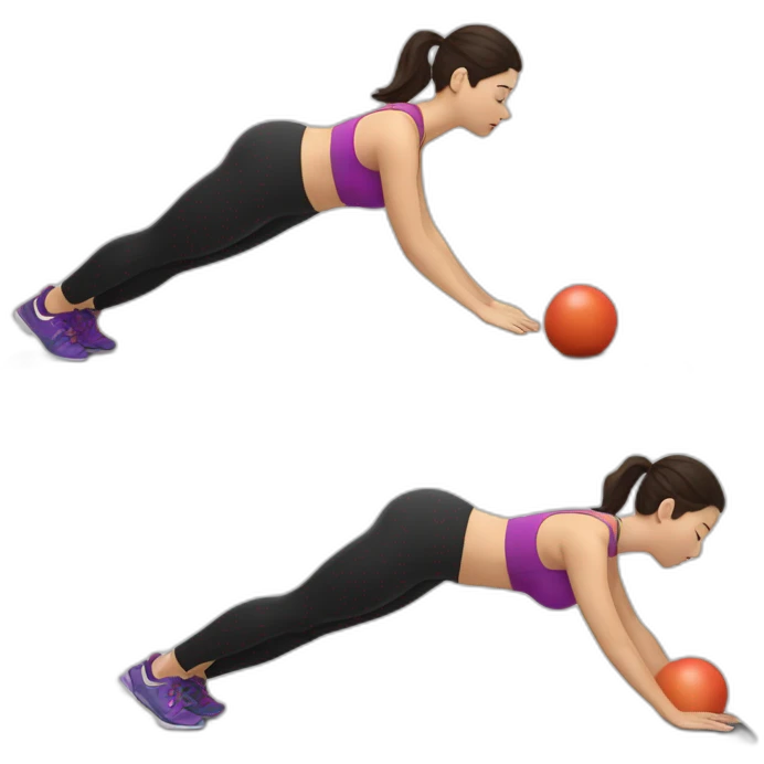 inclined plank exercise emoji