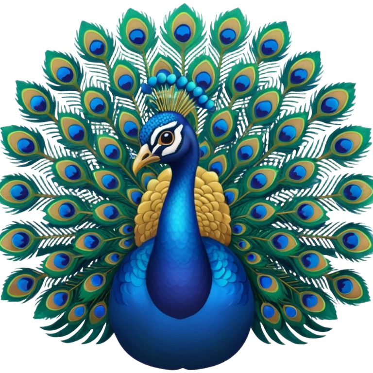 Peacock emoji