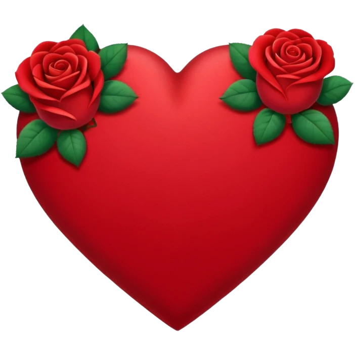 Heart with roses emoji