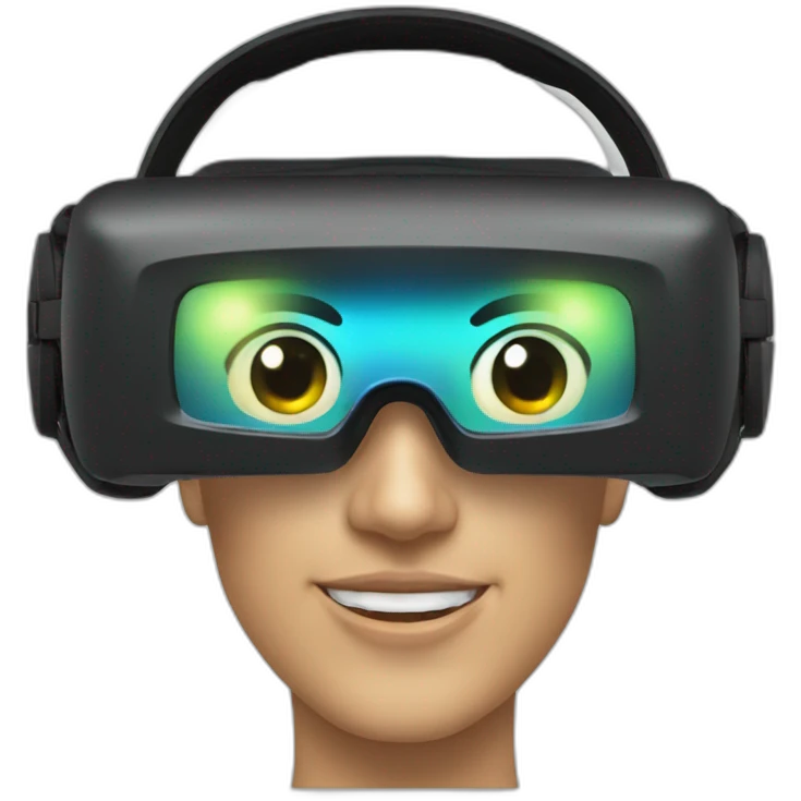virtual reality headset emoji