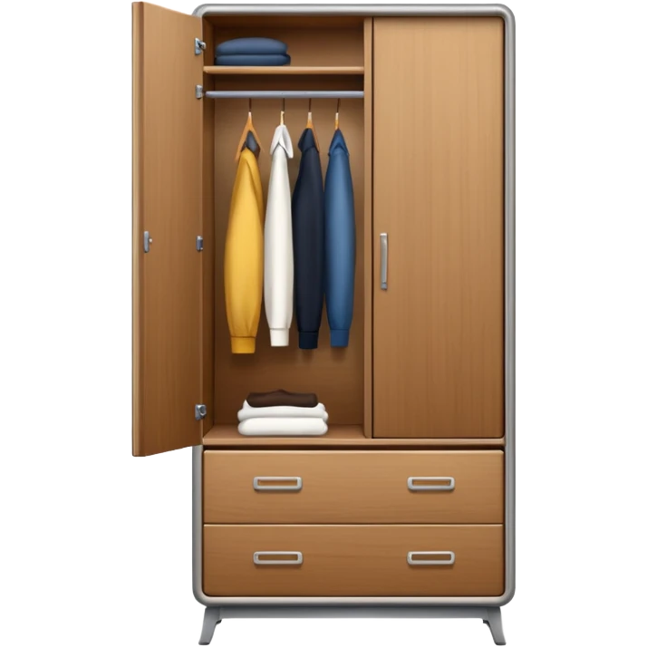 wardrobe modern emoji