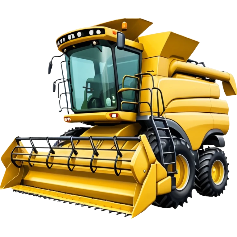 combine harvester emoji