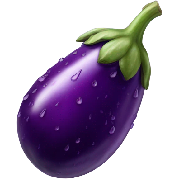 eggplant wet emoji