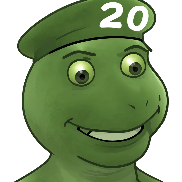 Man celebrating 20years work anniversary  emoji