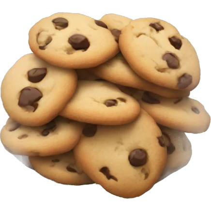 Cookies in a clear vase emoji