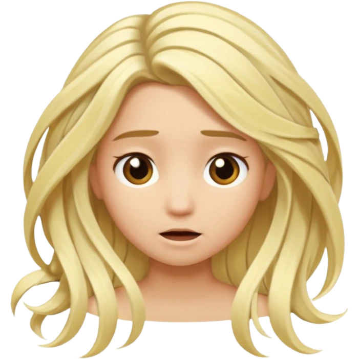 Bleach for hair emoji