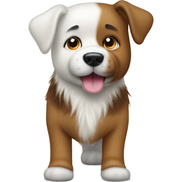 Dog with uggs emoji
