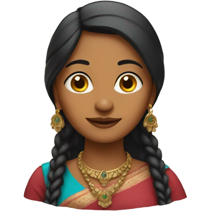 Indian woman emoji