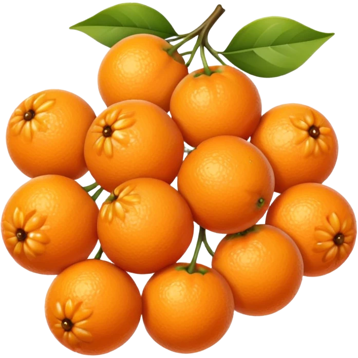 orange berries emoji