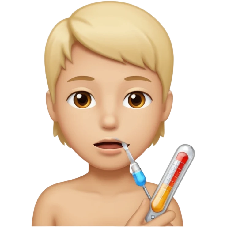face with thermometer emoji
