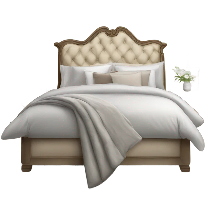 Elegant bed emoji