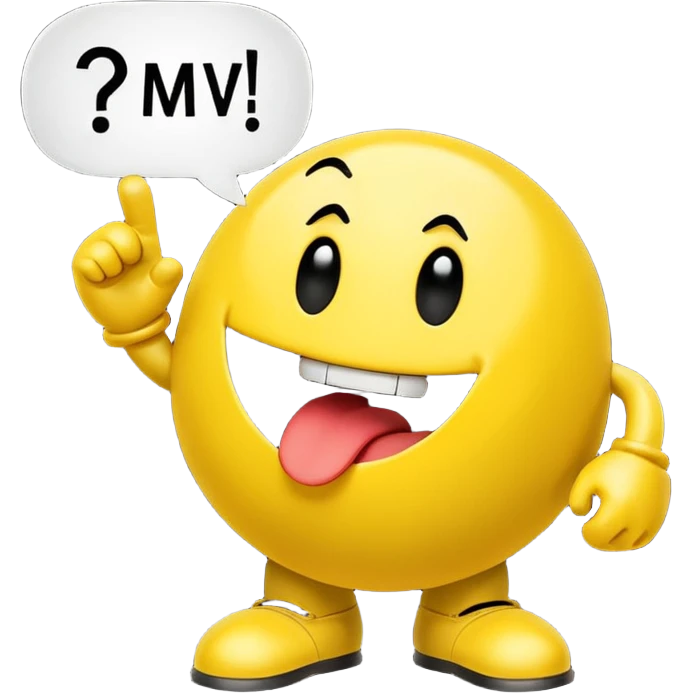 I want classic Pac man or smiley icon showing the phrase: "Give me more information!!!"
It should show the strong desire to learn more, to get more information about the discussed topic, to collect more data...
It must highlight the DATA and INFORMATION is what I want. emoji