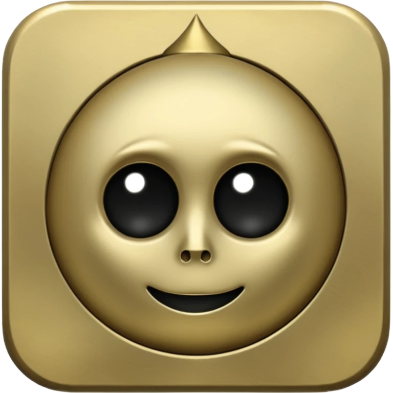 Dull brass gothic Victorian vintage aesthetic emoji