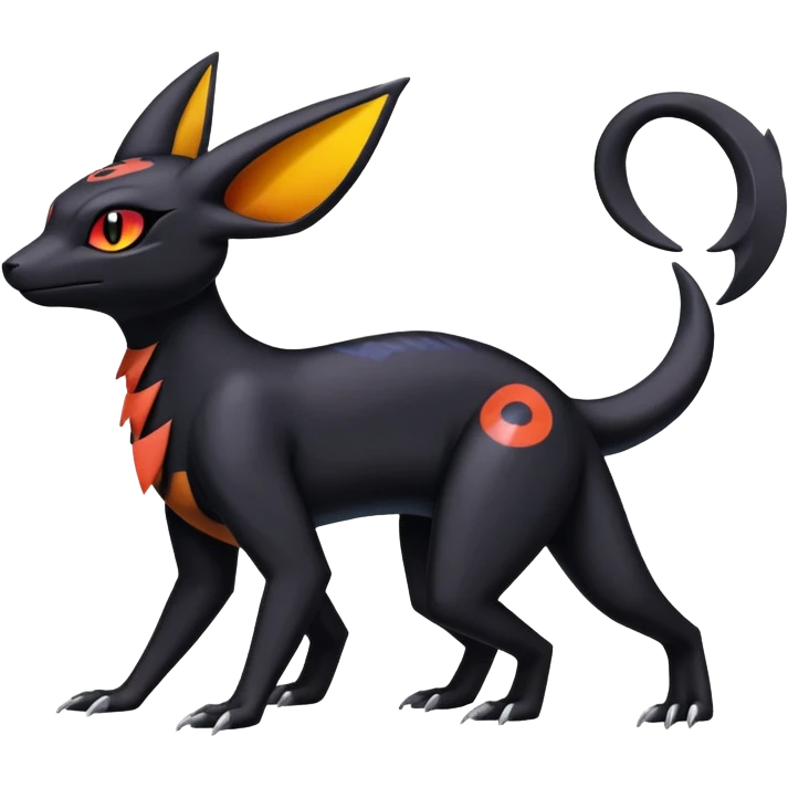 Salandit-Noivern-Umbreon-Hybrid (Full body) emoji