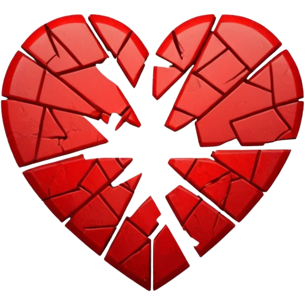 Heart broken emoji