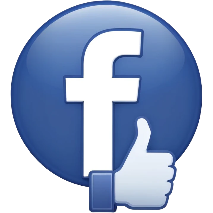 facebook logo emoji style variation 1 emoji