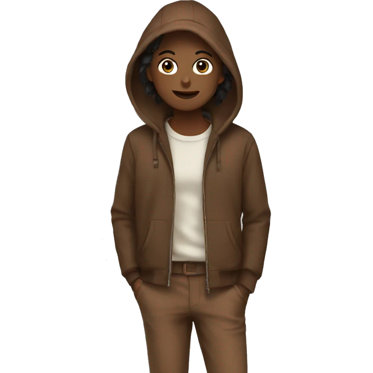 Brown fall clothes emoji