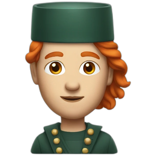 redhead grandmaster emoji