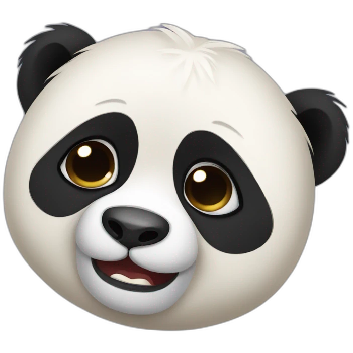 panda sloth crying emoji