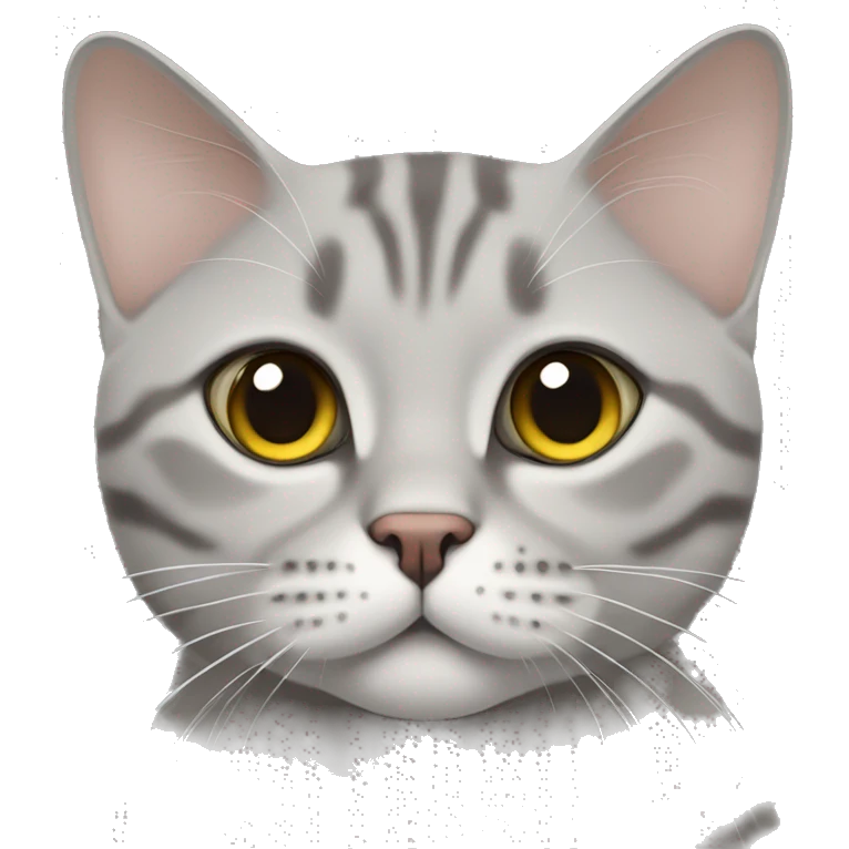 british shorthair in tabby emoji