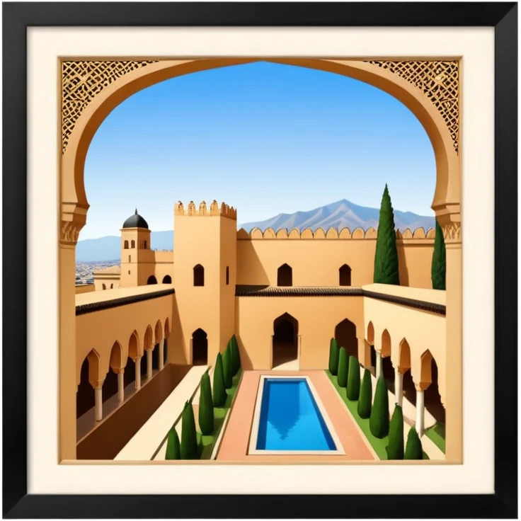 alhambra, granada emoji