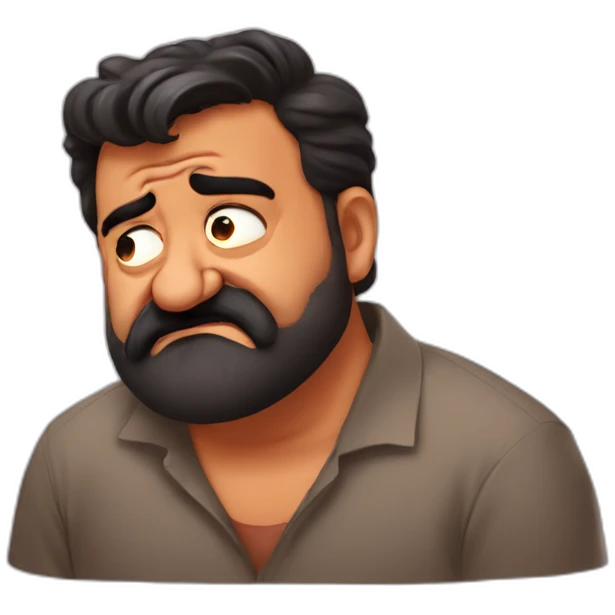 Mohanlal crying emoji