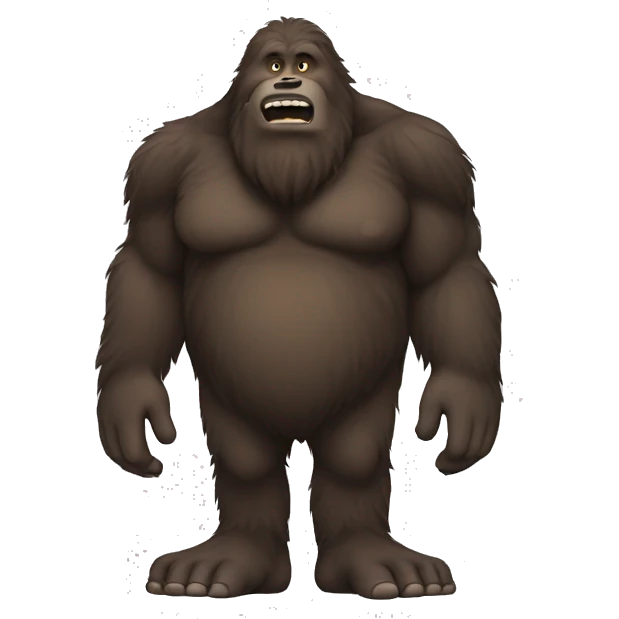 Big foot emoji